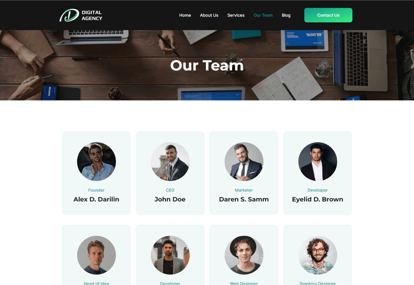 05 Our Team Page