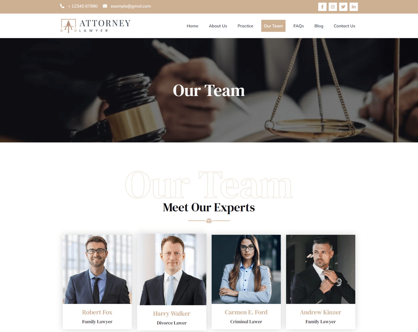 Attorney Our Team