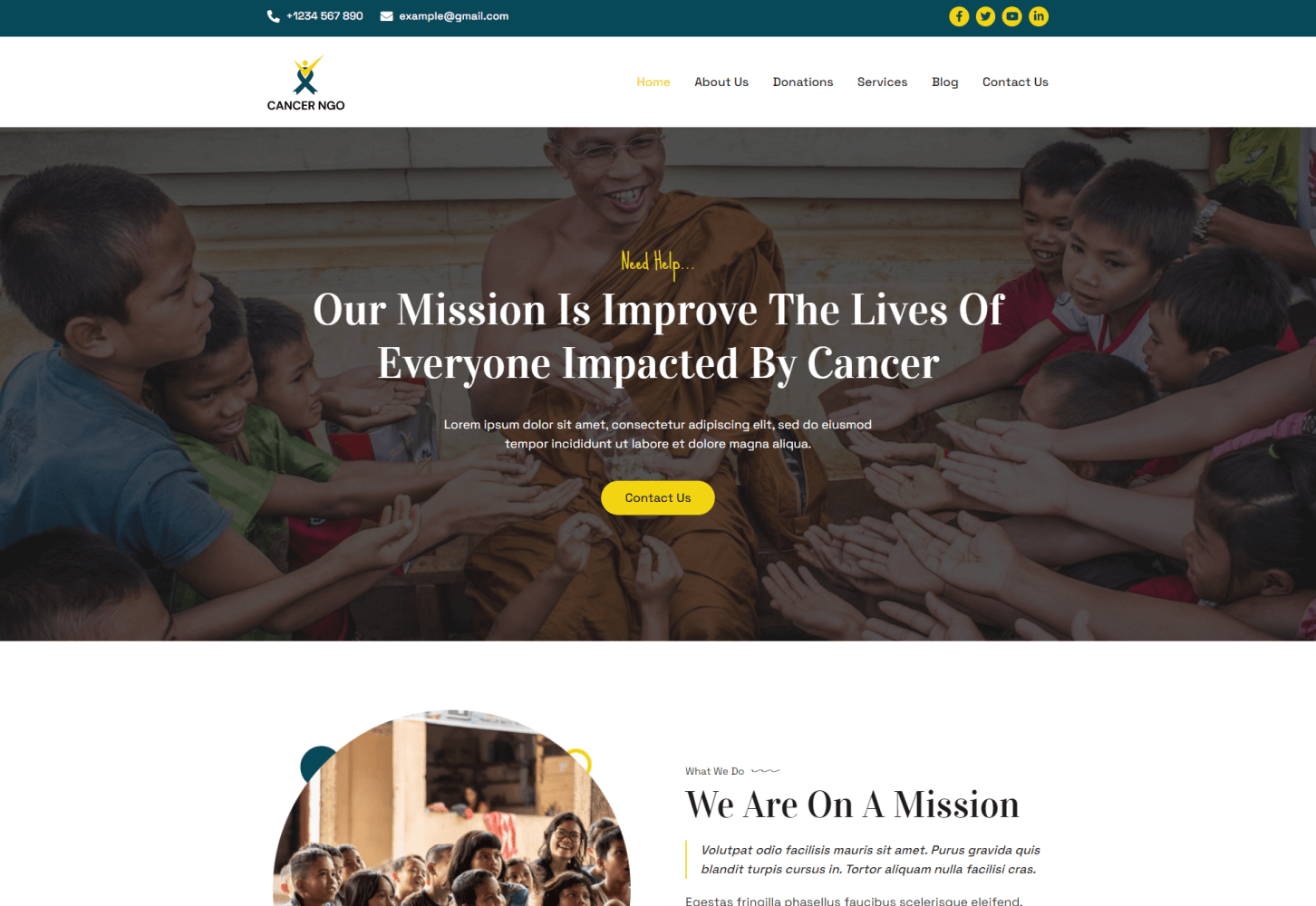 Cancer Ngo Home Page