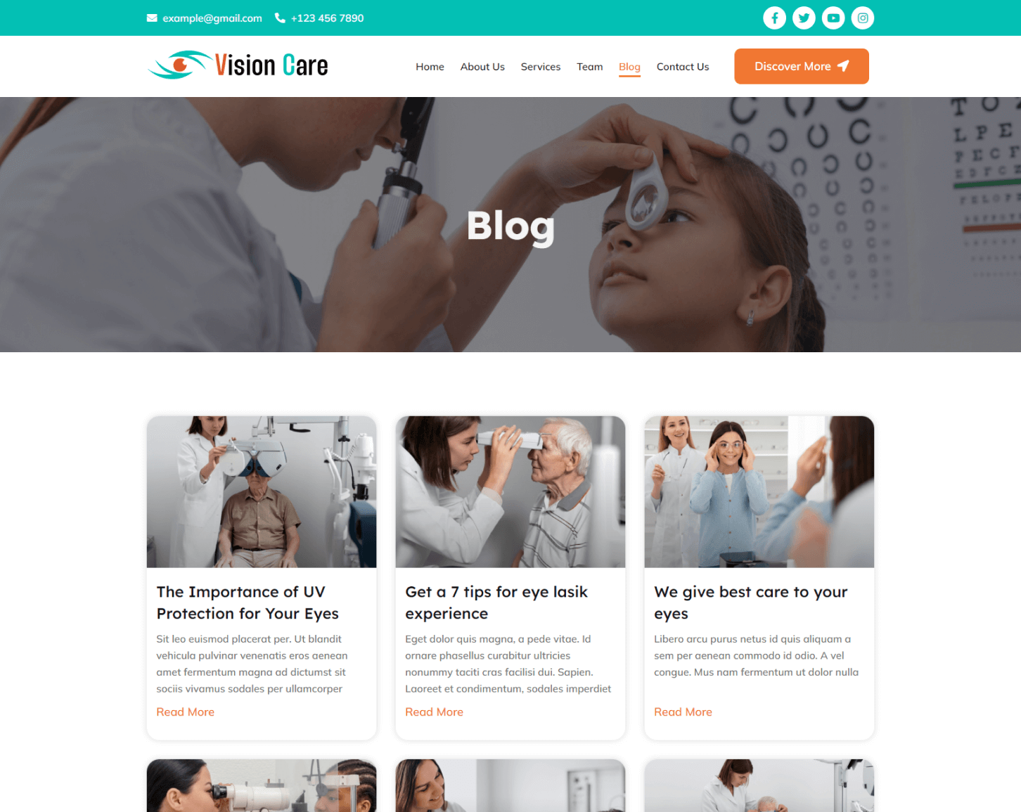 Vision Care Blog