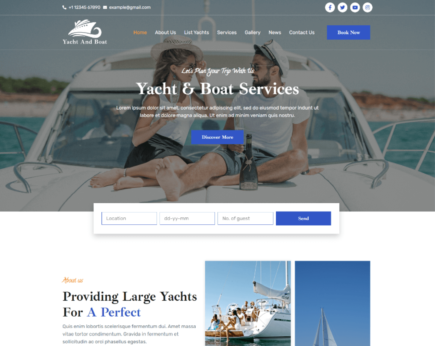 Yacht And Boat Home Page